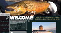 Desktop Screenshot of catchthedrift.com